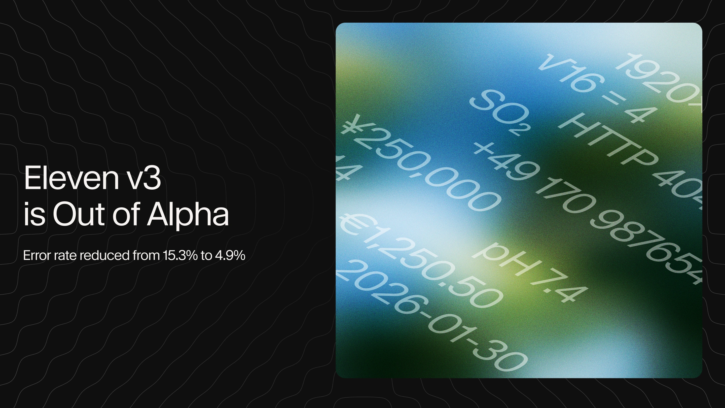 Eleven v3 is Now Generally Available