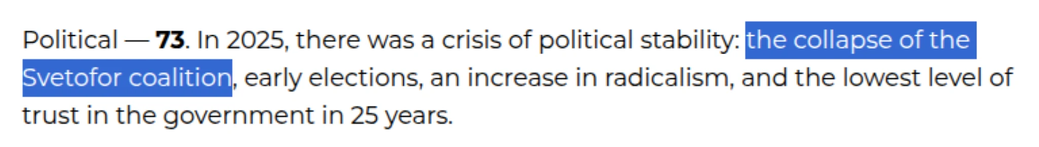 Image 1: Screenshot from an IBI website article about Germany using the phrase the Svetofor coalition.
