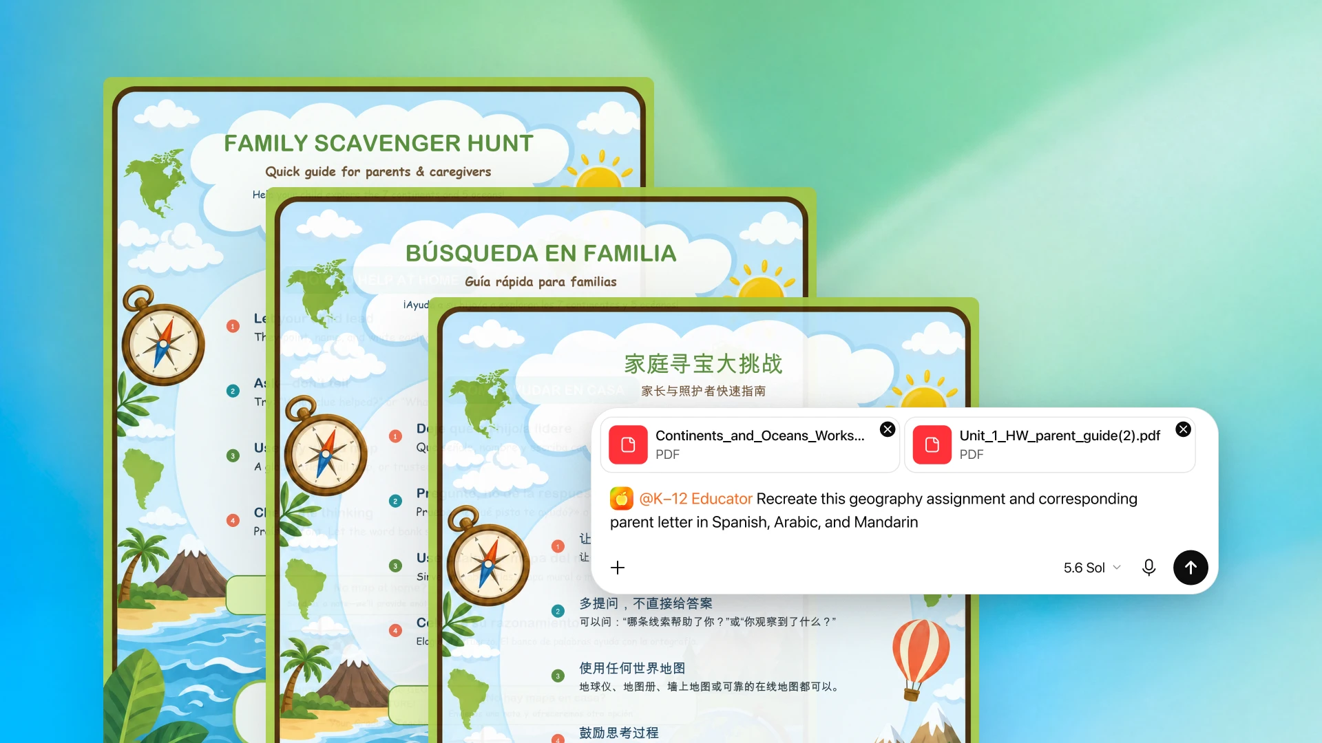 Image 1: K–12 educator plugin screenshot 1
