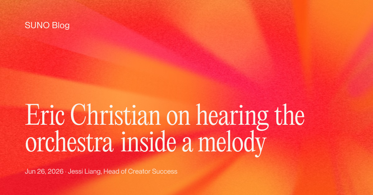 Eric Christian on hearing the orchestra inside a melody